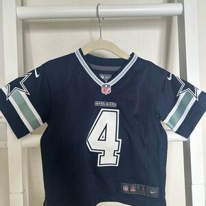 Nike Kids NFL Dallas Cowboys Official Sports Jersey 3T Prescott #4